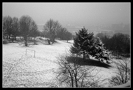 Rouen sous la neige